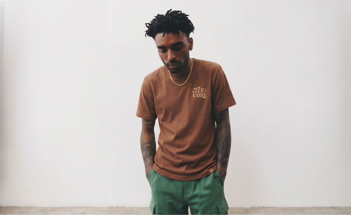 Heavy cotton. Clean lines.