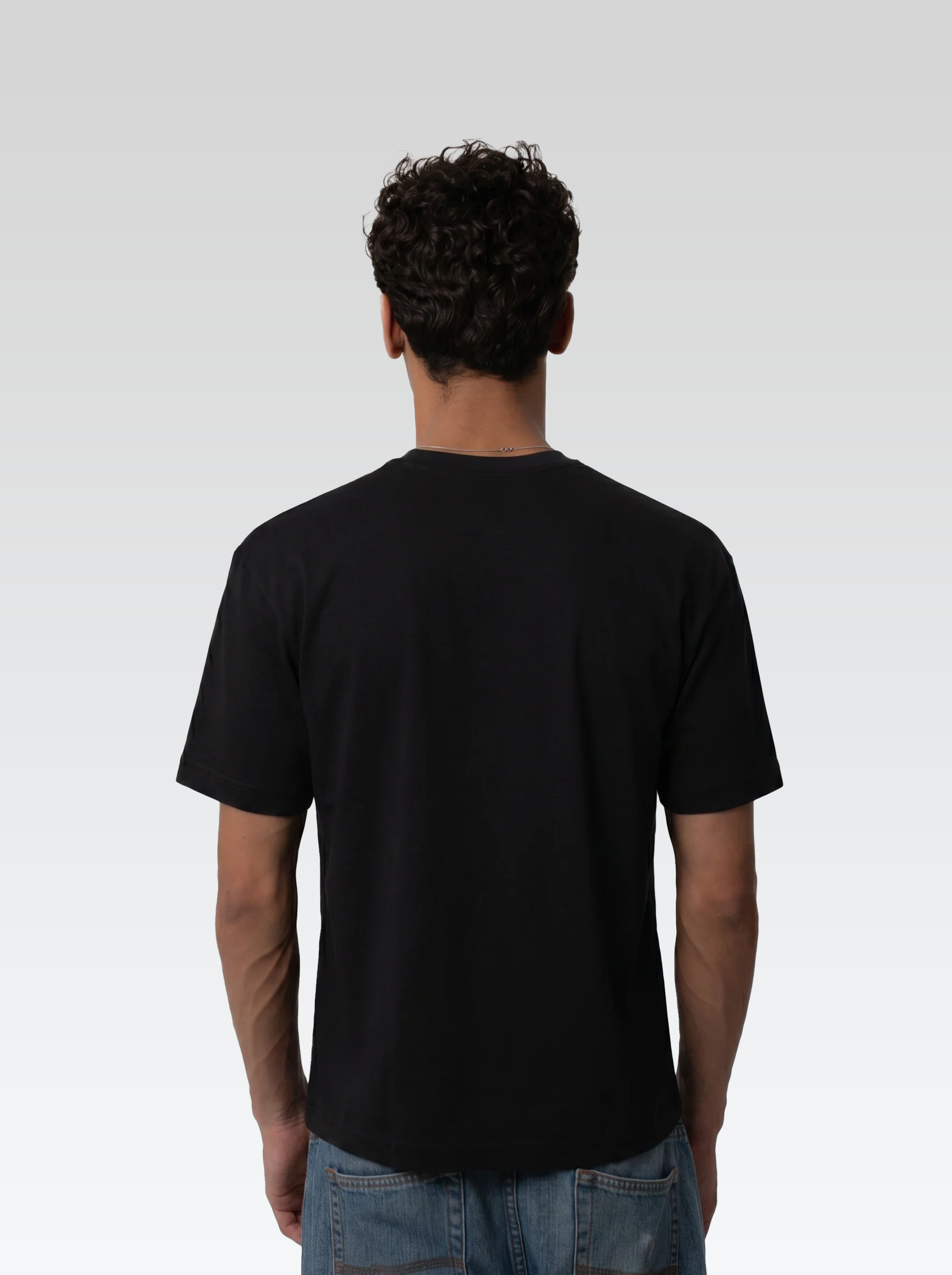 Box fit tee (black)