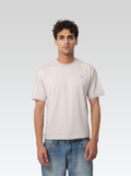 Box fit tee (stone grey)
