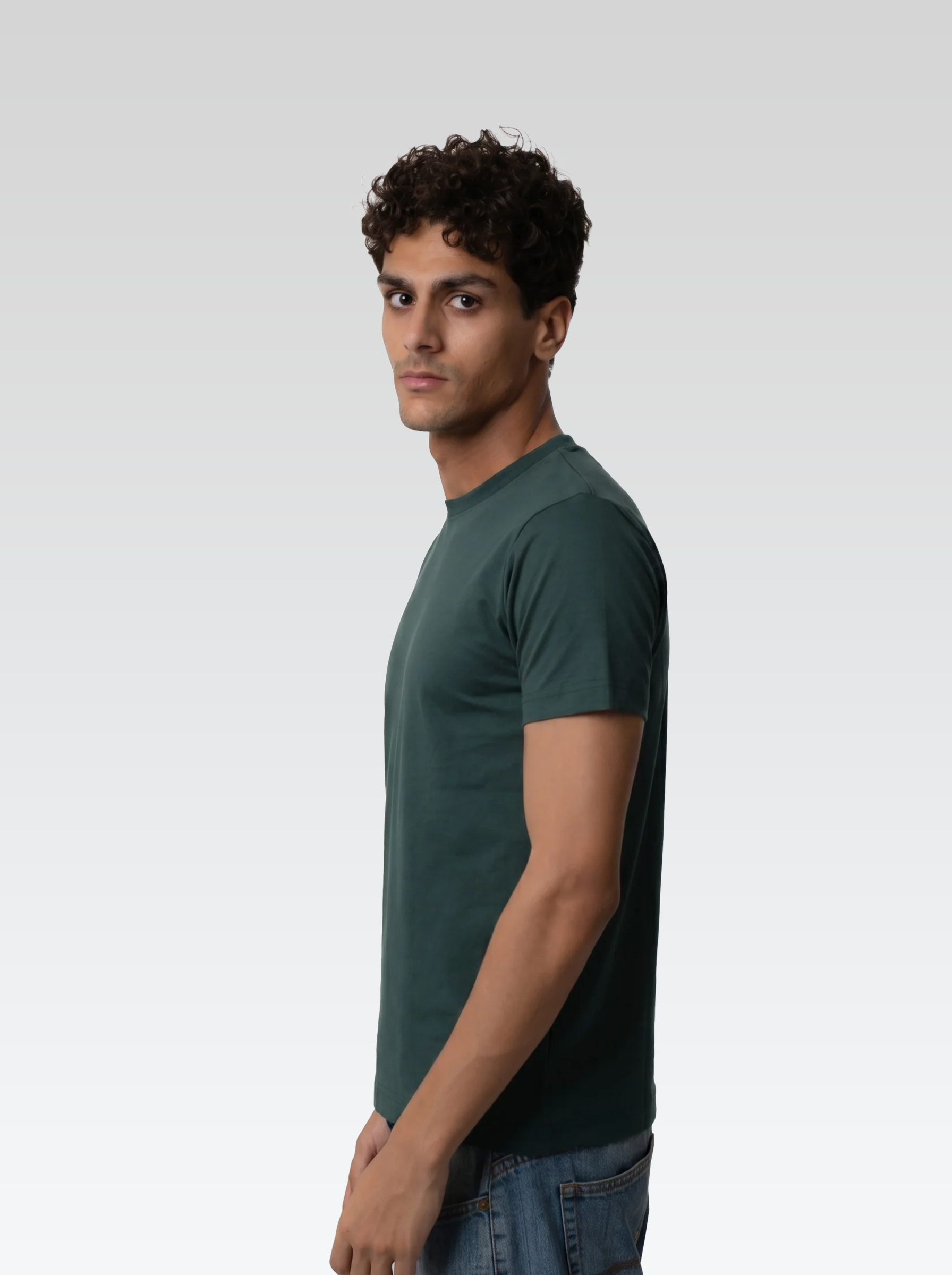 Regular fit tee (Deep Green)