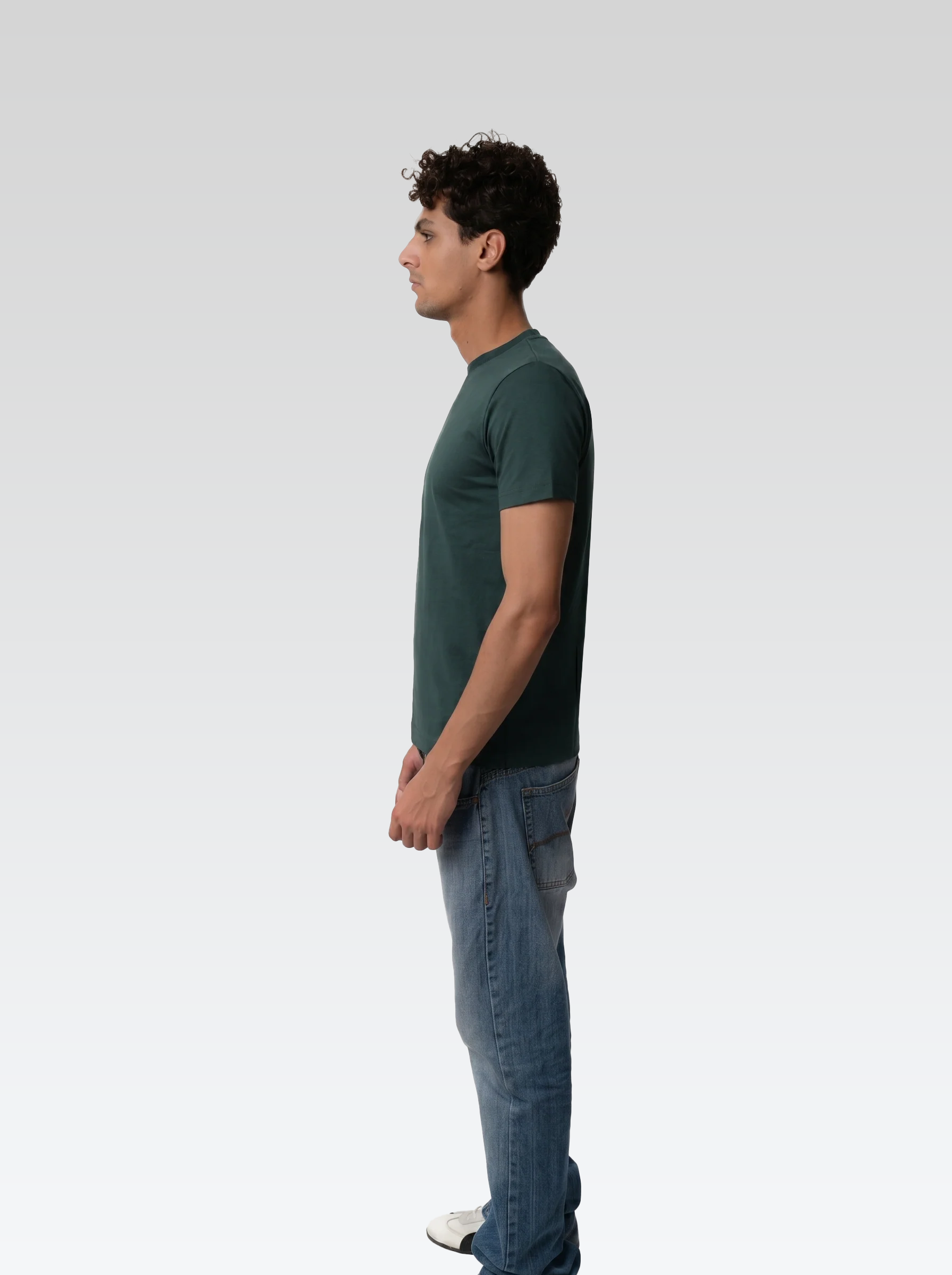 Regular fit tee (Deep Green)