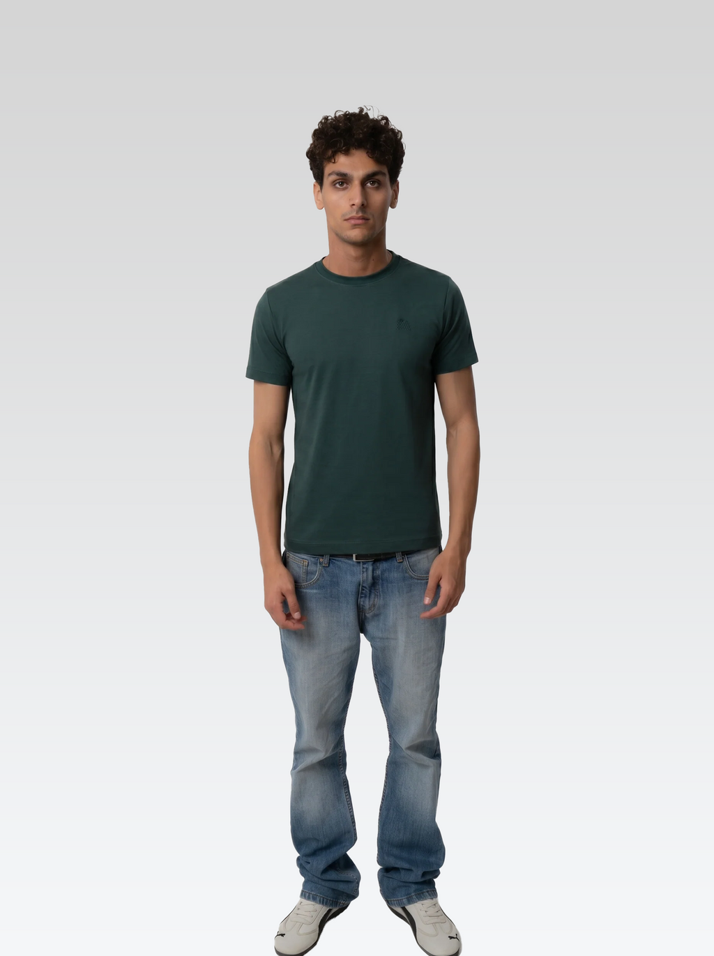Regular fit tee (Deep Green)