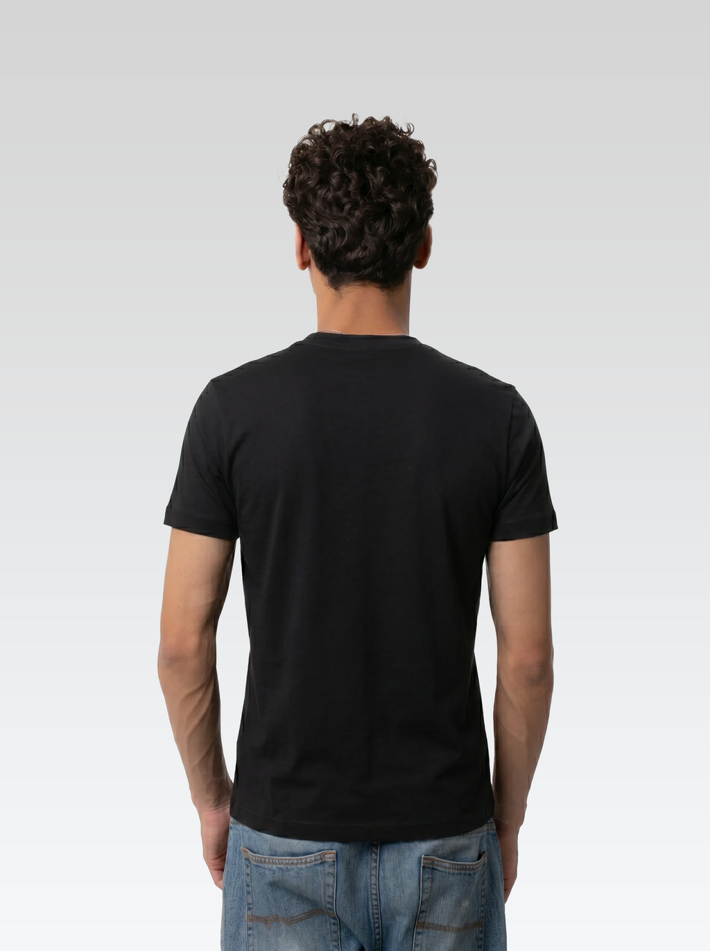 Regular fit tee (Black)