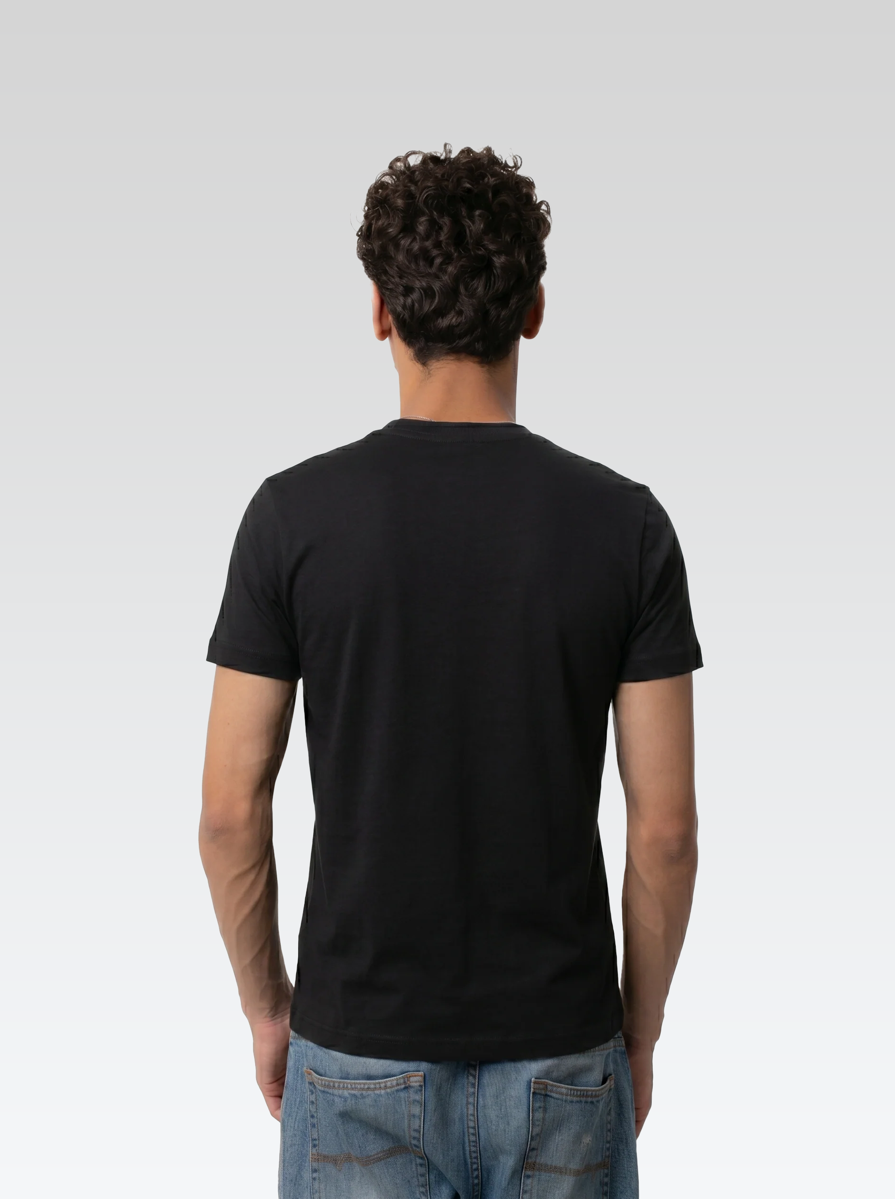 Regular fit tee (Black)