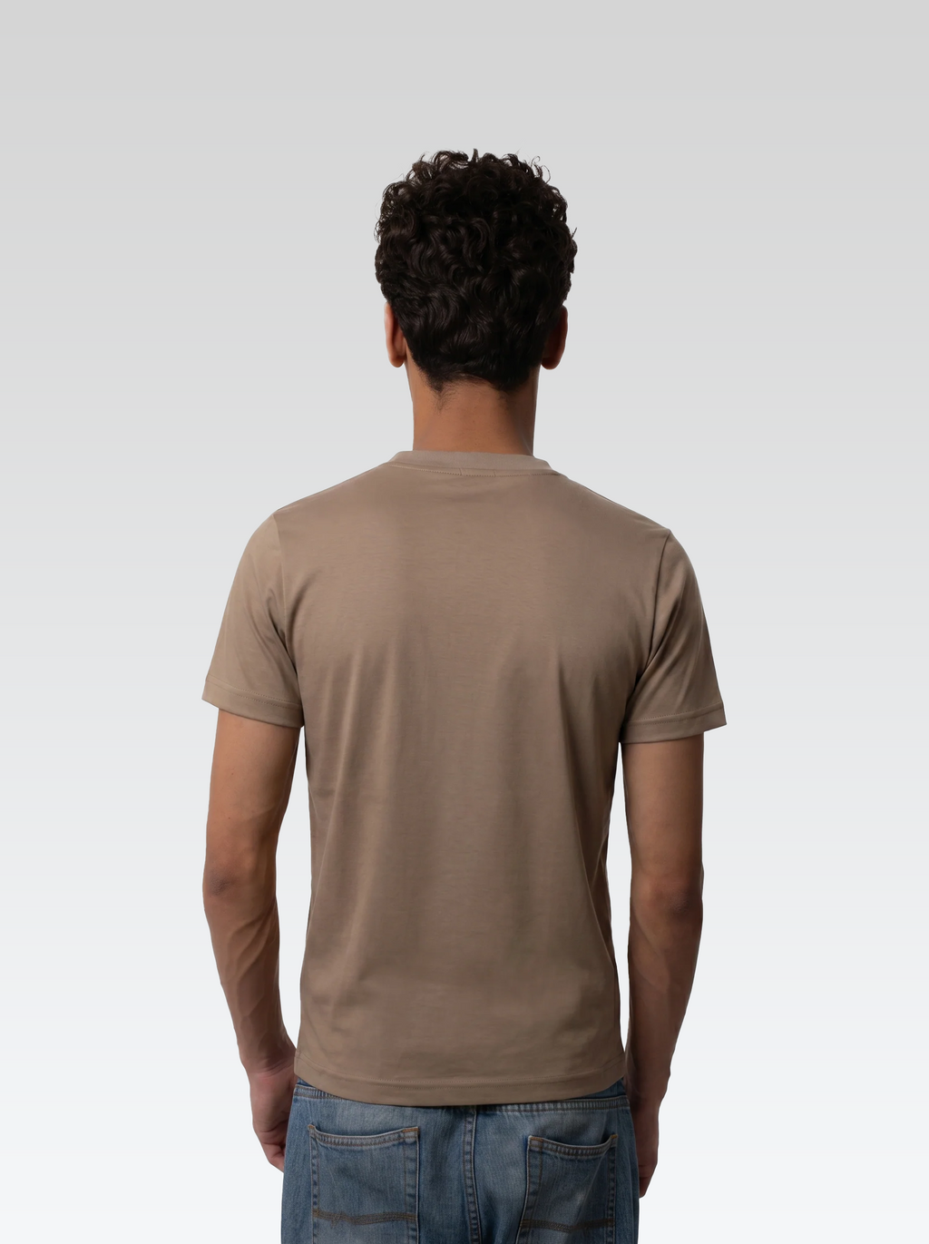 Regular fit tee (Brown)