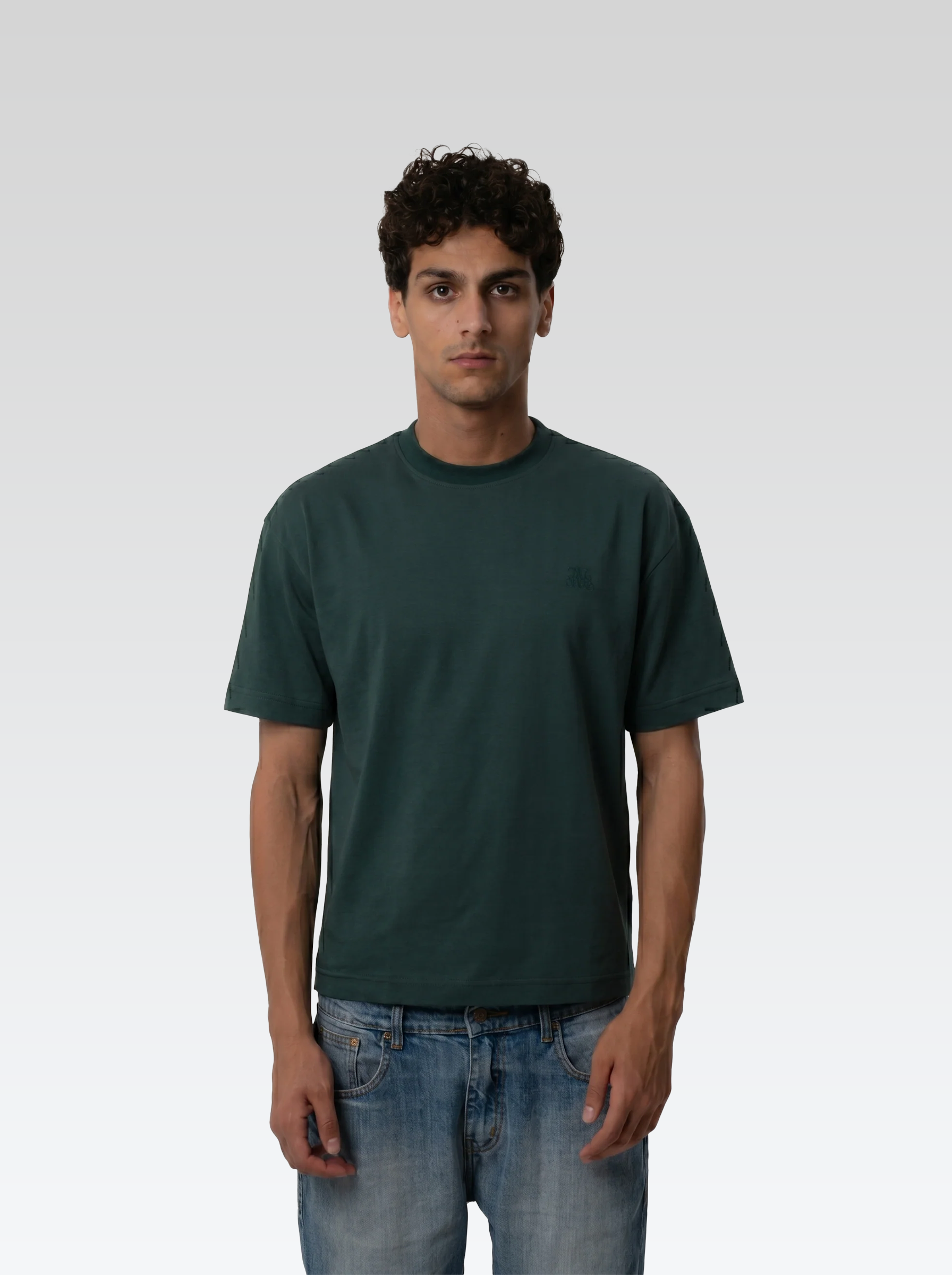 Box fit tee (Deep Green)
