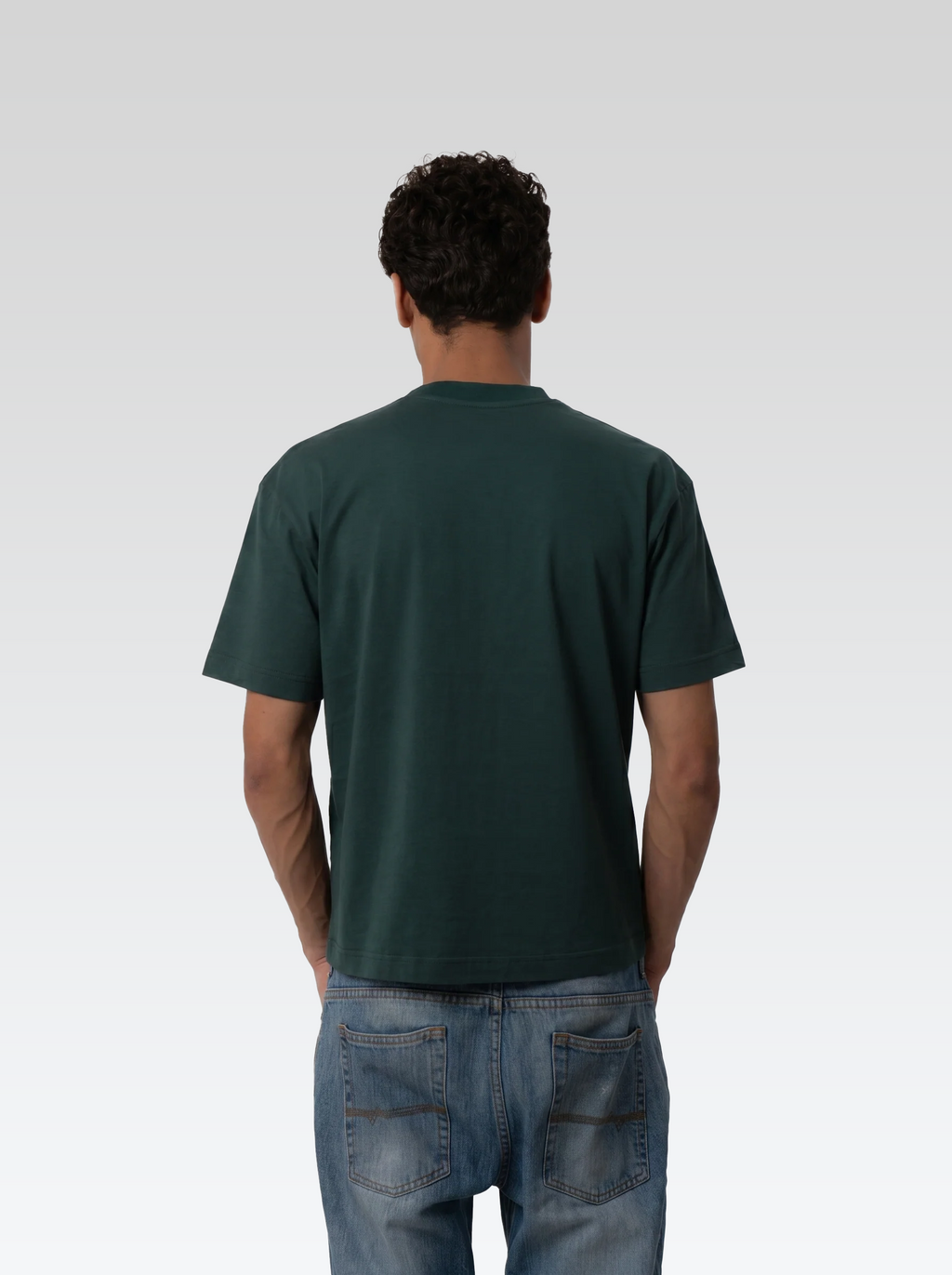 Box fit tee (Deep Green)